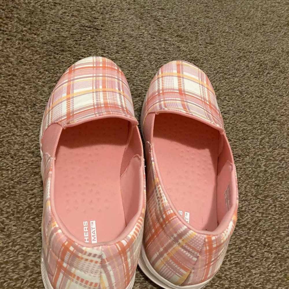 pink flats size 11